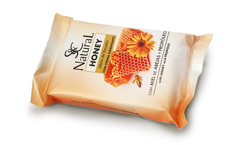 Jabón de Tocador Natural con Miel de Abejas y Propóleo